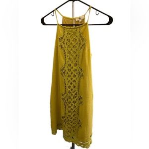 Entro Yellow Pixie Dress - Small